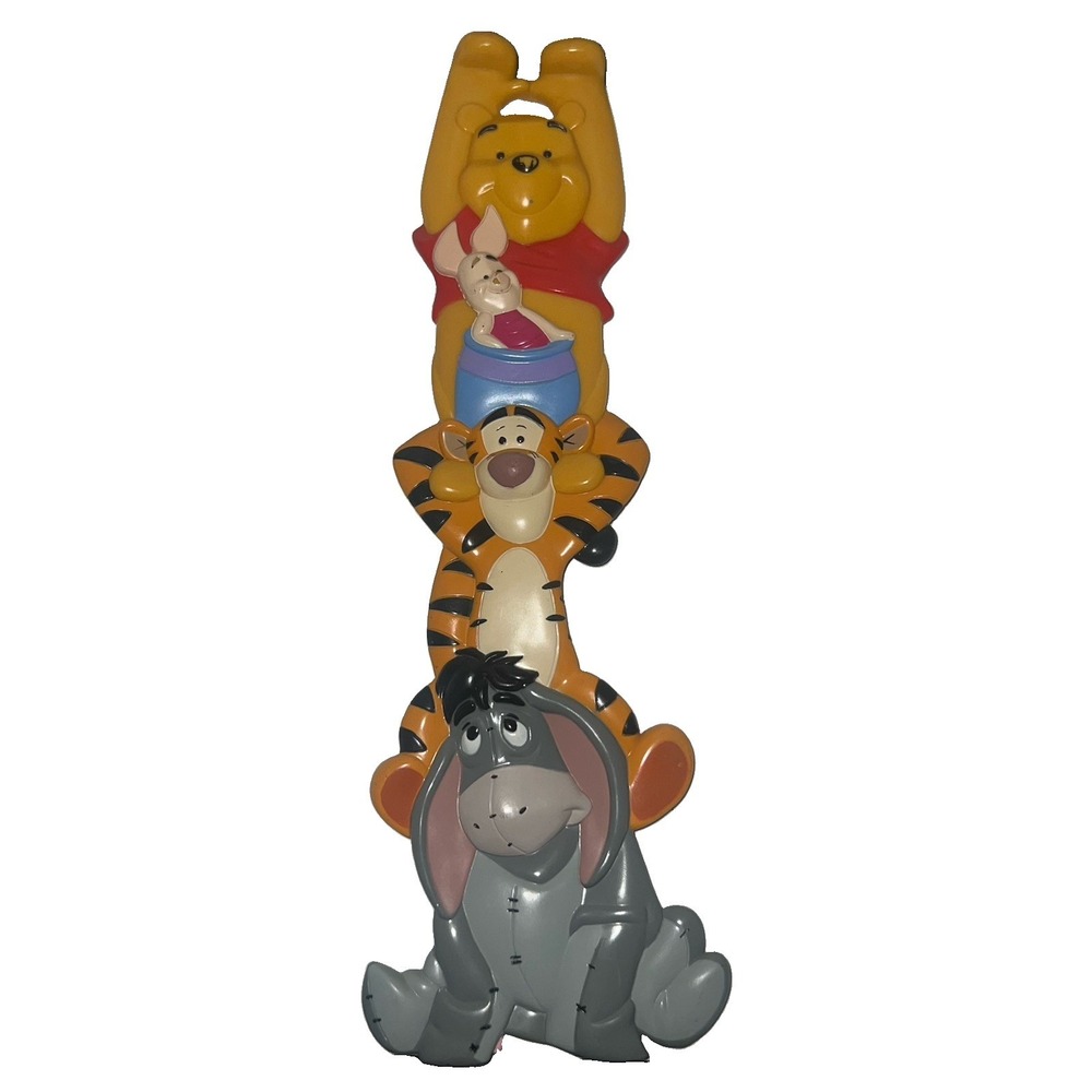 Vintage 90s Disney World Winnie The Pooh & Friends Back Scratcher 15" Plastic